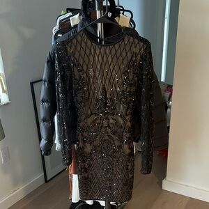 Windsor Black Sequin Dress